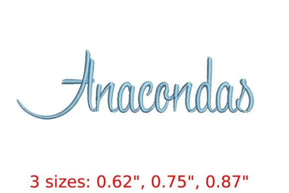Anacondas Font Review for Small Business Merch
