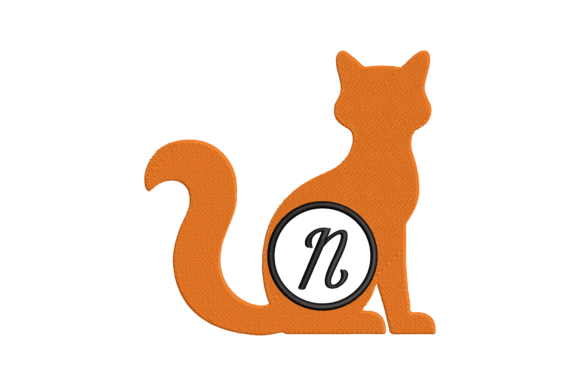 Cat Letter N