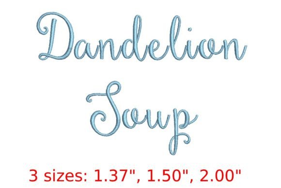 Dandelion Soup Font