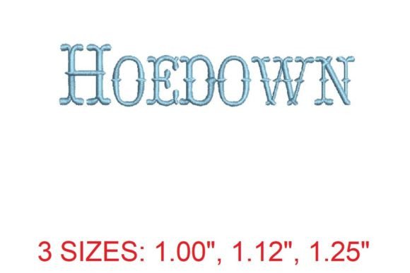 Hoedown Font Review for Small Business Merch